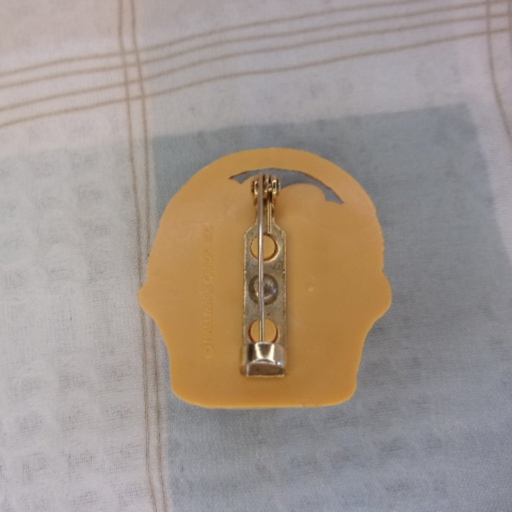 Hallmark Easter Egg Basket Plastic Pin Vintage - image 3